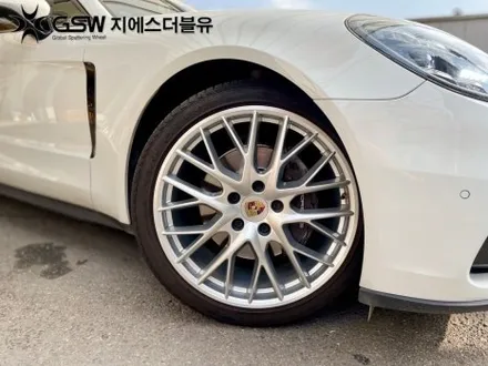 [화성 휠수리] 포르쉐 파나메라4 21인치 다이아컷팅 휠복원 잘하는 업체! 지에스 더블유 추천드립니다! / 성남시 시흥동