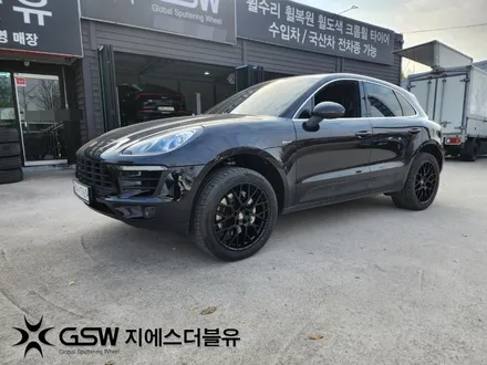 포르쉐 마칸 20인치휠 강남 휠도색 깔끔한 블랙유광 크롬 도색 / 성남시 시흥동