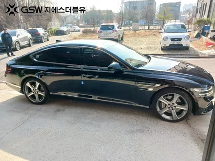 의왕 휠수리 제네시스 G80 20인치휠 반광 스크래치 휠수리 작업 후기 / 성남시 시흥동