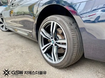 수원 BMW 휠복원 G바디 750LI 20인치 다이아컷팅휠복원 / 성남시 시흥동