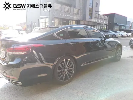 분당 휠도색 제네시스 DH 19인치휠 완벽한 블랙유광 도색 방법! / 성남시 시흥동