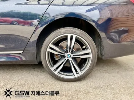 수원 BMW 휠복원 G바디 750LI 20인치 다이아컷팅휠복원 / 성남시 시흥동