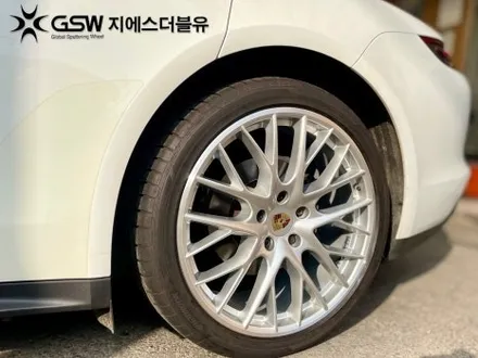 [화성 휠수리] 포르쉐 파나메라4 21인치 다이아컷팅 휠복원 잘하는 업체! 지에스 더블유 추천드립니다! / 성남시 시흥동