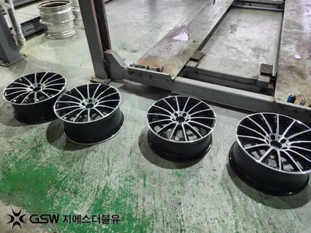 벤츠 휠복원 CLS450 AMG 20인치휠 하남 휠복원 / 성남시 시흥동