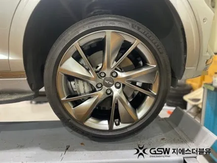 제네시스 휠복원 GV70 강남 휠복원 잘하는 곳! GSW! / 성남시 시흥동