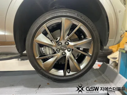 [제네시스휠복원] GV70 순정 21인치 새휠로 만들기 / 성남시 시흥동