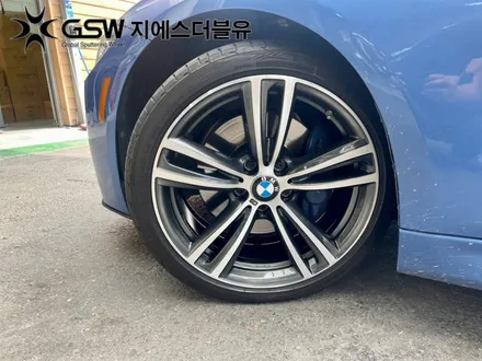 수원 BMW 휠복원 320D 19인치 스크래치로 인한 다이아컷팅 휠수리 작업 후기 / 성남시 시흥동