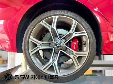 수원 휠복원 잘하는 곳 기아 스팅어 19인치 다이아컷팅 휠복원 후기 / 성남시 시흥동