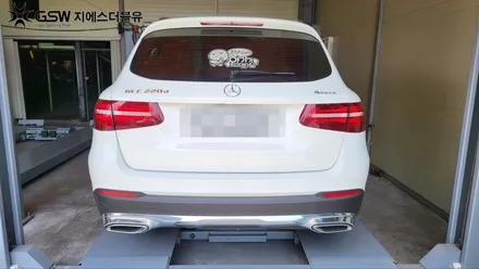 동탄 벤츠 GLS 220D 19인치휠 다이아컷팅 휠복원 잘하는 업체! 지에스 더블유! / 성남시 시흥동