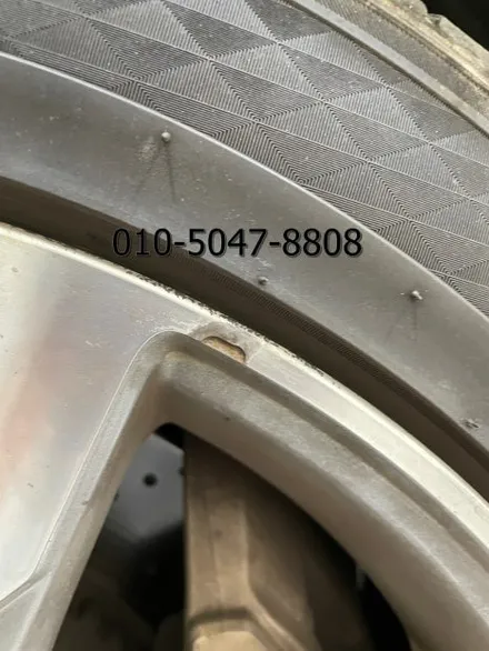 용인 벤츠 S500 19인치 다이아커팅 휠복원 탁송 서비스 작업 후기 / 성남시 시흥동