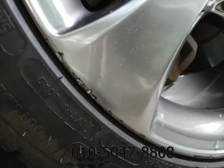 오산휠복원 제네시스 G80 20인치 휠 표면에 상처로 인한 휠복원 작업 후기 탁송 서비스 / 성남시 시흥동