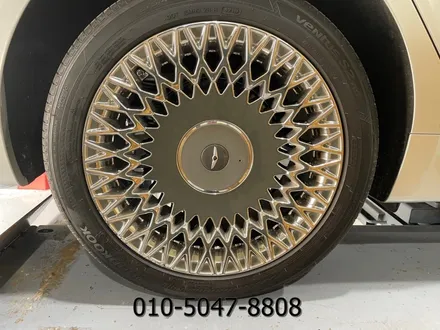 에쿠스 리무진 제네시스 19인치 휠 인치업 휠 상처로 인한 휠복원 자동차 탁송 처리 작업 후기 / 성남시 시흥동