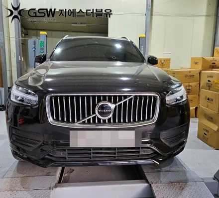 볼보 XC90 20인치휠 상처로 인한 다이아컷팅 용인 휠복원 / 성남시 시흥동