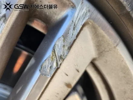 용인 BMW X1 18인치휠 블랙크롬 휠도색 작업 후기 / 성남시 시흥동