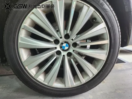 경기도 광주 BMW X3 19인치휠 상처로 인한 화이트 크롬 휠도색 작업 후기 / 성남시 시흥동