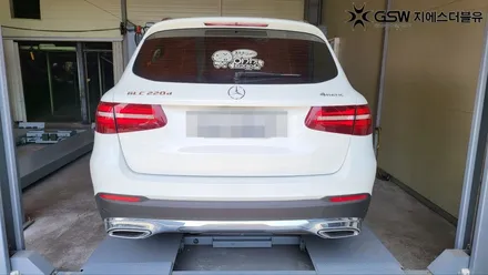 강남 휠복원 벤츠 GLC 220D 19인치휠 긁힘으로 인한 다이아컷팅 복원 후기 / 성남시 시흥동