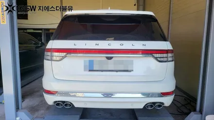 남양주 링컨 에비에이터 22인치휠 다이아컷팅 휠복원 작업 후기 / 성남시 시흥동