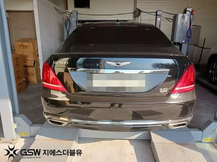 제네시스 휠복원 EQ900 19인치휠 수원 휠복원 / 성남시 시흥동