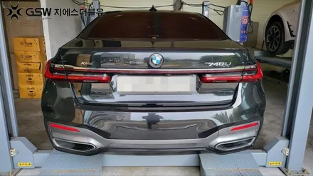 자동차휠복원 BMW 740LI 20인치휠 다이아컷팅 작업 후기 / 성남시 시흥동