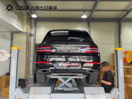 부산 제네시스 GV80 22인치휠 반광 스퍼터링 휠복원 작업 잘하는 업체! GSW! / 성남시 시흥동