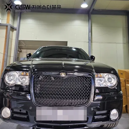 수원 크라이슬러 300C 18인치휠 순정휠에서 블랙유광 휠도색 작업 후기 / 성남시 시흥동