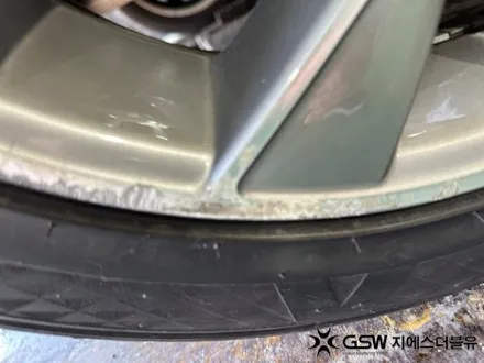 판교 BMW X4 휠복원 19인치 다이아컷팅 림손상 복원 후기 / 성남시 시흥동