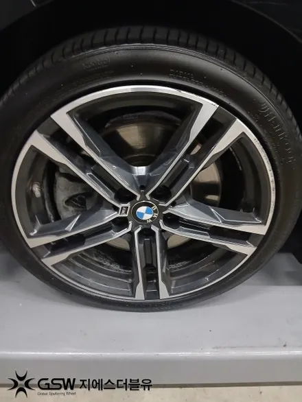 판교 수입차 휠복원 BMW 120i 18인치 휠 스크래치 해결 / 성남시 시흥동
