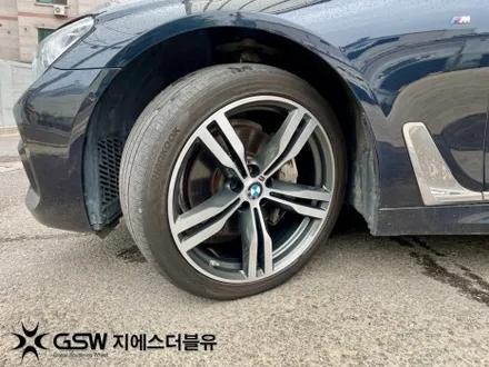 수원 BMW 휠복원 G바디 750LI 20인치 다이아컷팅휠복원 / 성남시 시흥동