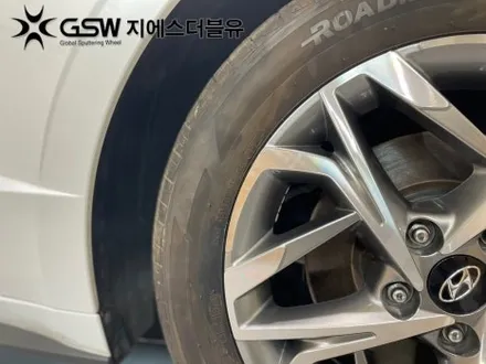 판교 쏘나타 휠복원 DN8 17인치 휠 다이아컷팅 휠 복원장착 작업 후기 / 성남시 시흥동