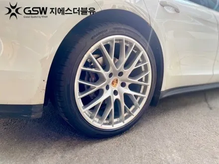 [화성 휠수리] 포르쉐 파나메라4 21인치 다이아컷팅 휠복원 잘하는 업체! 지에스 더블유 추천드립니다! / 성남시 시흥동