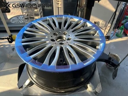 판교 벤츠 휠복원 S500 20인치휠 작업 후기 / 성남시 시흥동