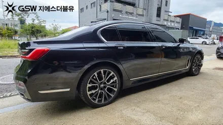 [이천 휠복원] BMW 740LI 20인치 휠 긁힘으로 인한 다이아컷팅 휠복원 작업 후기입니다. / 성남시 시흥동