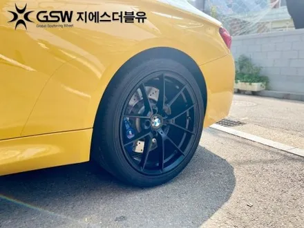 수원 휠도색 BMW M4 19인치휠 독특한 블랙무광 도색 후기 / 성남시 시흥동