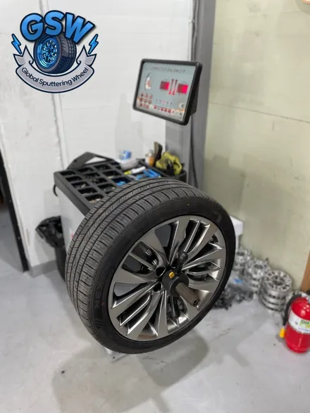 [수원중고휠] 제네시스 휠복원 G330 19인치휠 분체도장 작업 방법은? / 성남시 시흥동
