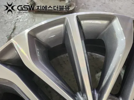 김포 휠수리 제네시스 G80 18인치휠 다이아컷팅 수리장착 작업 후기 / 성남시 시흥동