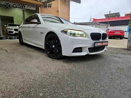 판교 BMW 휠도색 M550D 20인치휠 순정 휠에서 블랙유광 휠도색 작업 후기 / 성남시 시흥동