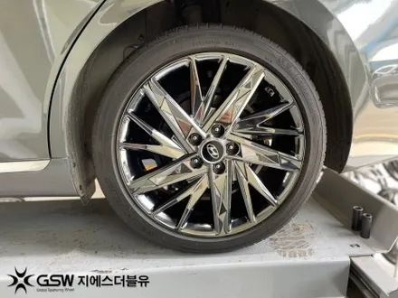 하남 그랜저 IG 19인치휠 순정휠에서 블랙크롬 휠도색 작업 후기 / 성남시 시흥동