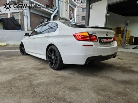 판교 BMW 휠도색 M550D 20인치휠 순정 휠에서 블랙유광 휠도색 작업 후기 / 성남시 시흥동