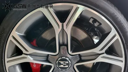 용인 휠복원 스팅어 19인치휠 다이아컷팅 작업 후기 / 성남시 시흥동