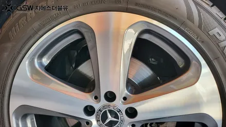 벤츠 GLC 220D 19인치 합리적인 휠복원가격은? / 성남시 시흥동
