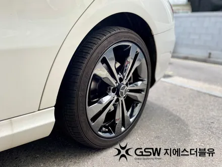 수원 벤츠 휠 도색 CLA 200D 18인치휠 블랙크롬 잘하는 업체 소개해 드립니다! / 성남시 시흥동