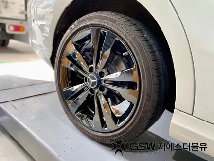 수원 벤츠 휠 도색 CLA 200D 18인치휠 블랙크롬 잘하는 업체 소개해 드립니다! / 성남시 시흥동