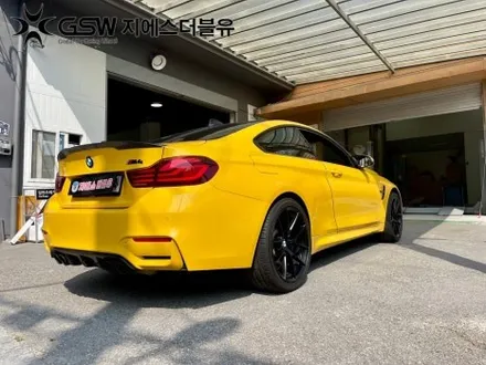 수원 휠도색 BMW M4 19인치휠 독특한 블랙무광 도색 후기 / 성남시 시흥동