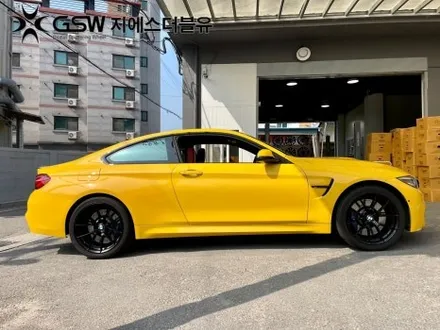 수원 휠도색 BMW M4 19인치휠 독특한 블랙무광 도색 후기 / 성남시 시흥동