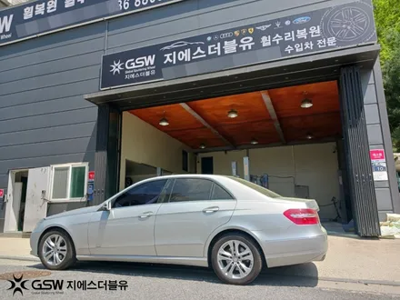 강남 벤츠 휠복원 E300 17인치휠 작업 후기 / 성남시 시흥동