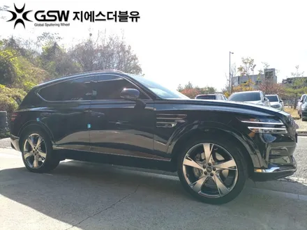 수원 휠복원 제네시스 GV80 22인치휠 긁힘으로 인한 작업 후기 / 성남시 시흥동