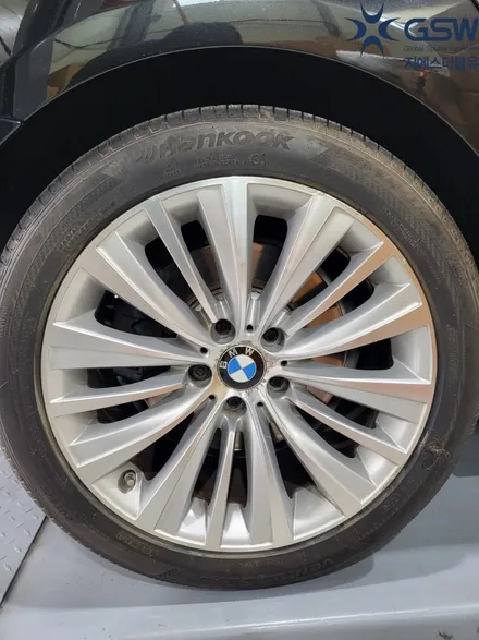 BMW GT 19인치 휠복원 다이아컷팅휠수리작업 지에스더블유수원점 / 성남시 시흥동