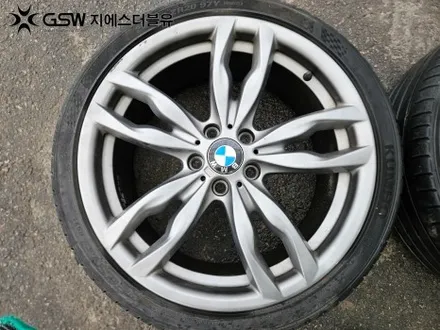 판교 BMW 휠도색 M550D 20인치휠 순정 휠에서 블랙유광 휠도색 작업 후기 / 성남시 시흥동