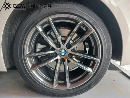 하남 BMW 520D 18인치휠 블랙크롬 휠도색 작업 후기 / 성남시 시흥동