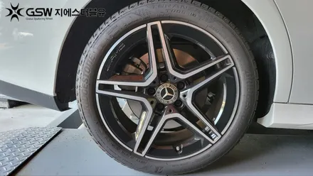 수원 휠복원 CLA 250 18인치휠 다이아컷팅 작업 후기 / 성남시 시흥동